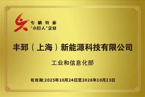 Fonrich Recognized as a National-Level "Little Giant" Enterprise for Specialization, Refin