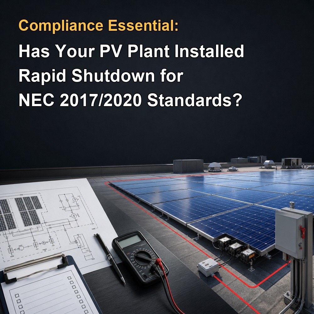 Conformità essenziale: il tuo impianto fotovoltaico ha installato Rapid Shutdown per gli standard NE
