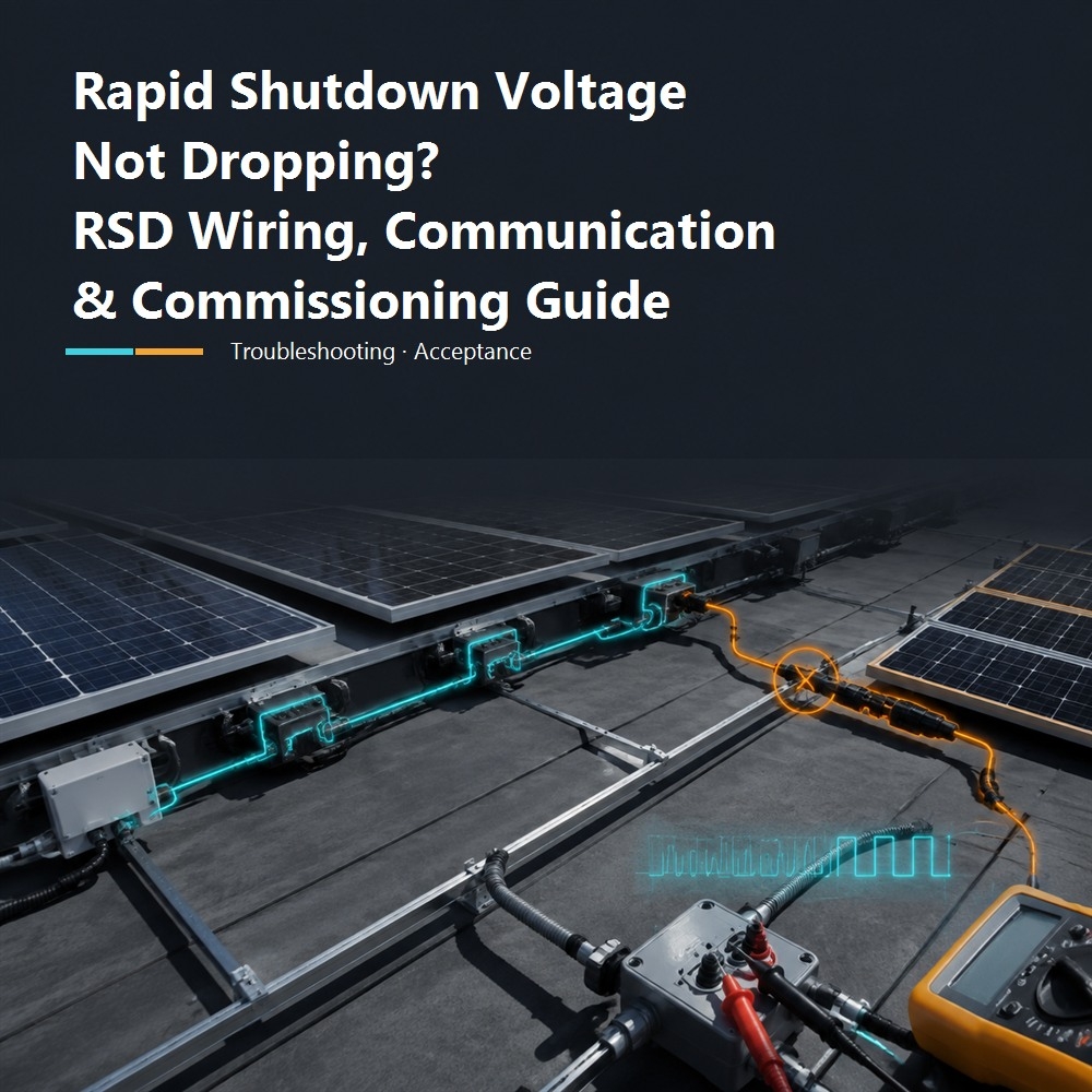 La tensione di arresto rapido non cade? RSD Wiring, Comunicazione& Amp; Guida di commissioning