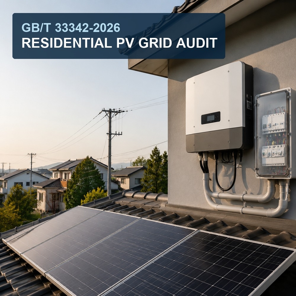 GB / T 33342 - 2026: Come verificare gli inverter fotovoltaici residenziali legacy prima della conne