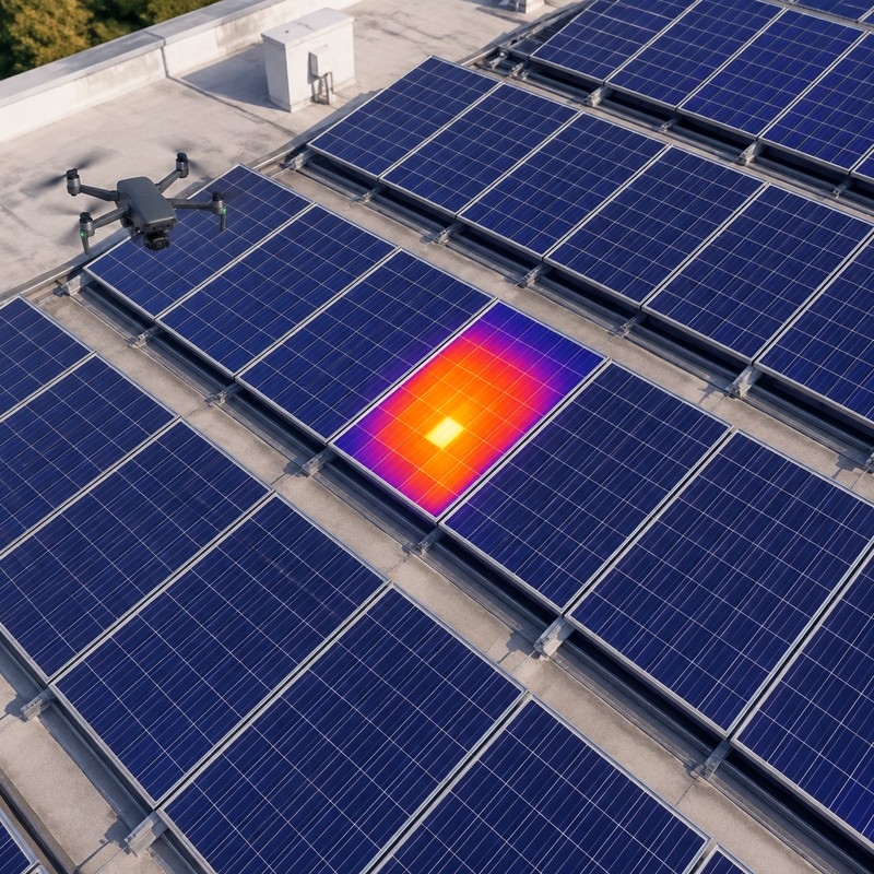 Hot Spot del modulo PV: cause e se gli ottimisti aiutano